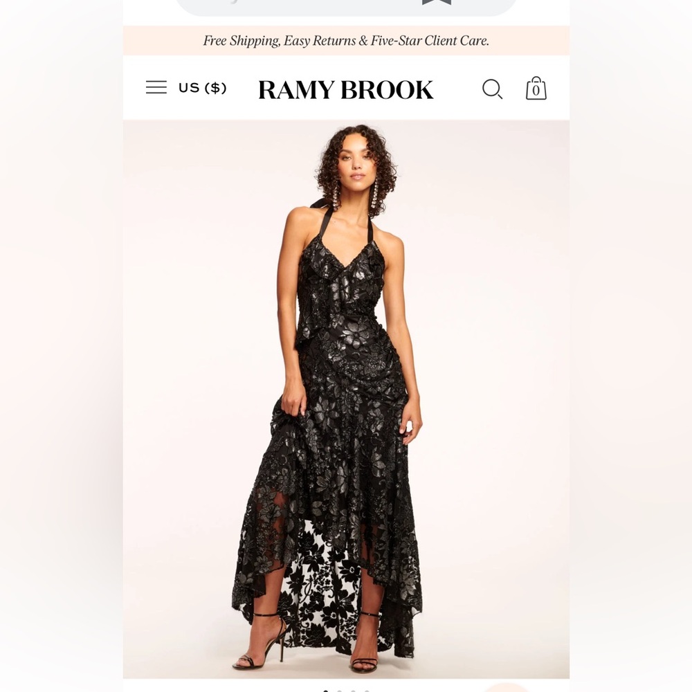 Ramy Brook Chaplin Gown brand new with tag!